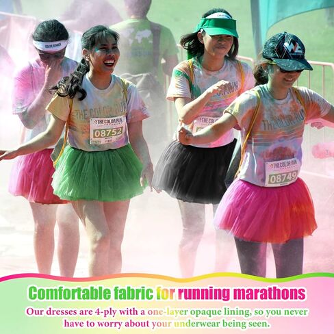 3 Pcs Adult Tutu Skirt 3 Layered Tulle Adult Tutu Elastic Tutu Women Multicolor Costume Tutu for Lady Ballet Halloween in Saudi Arabia