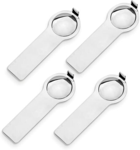 PEUTIER Pack of 4 Italian Charm Tool, 9 mm Double-Sided Italian Charm Bracelet Tool, Round Shape Bracelet Tool for Adding and Removing Charm Bracelet Links in Kuwait