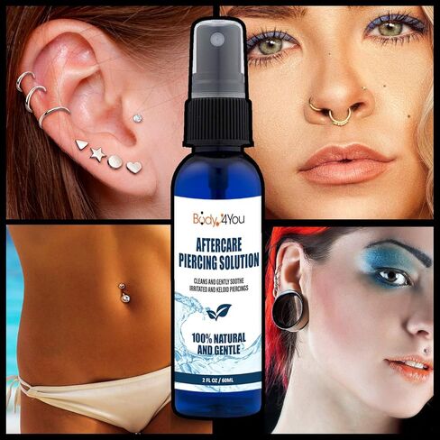 BodyJ4You 26PC Big Gauges Kit | Piercing Aftercare Set | Jojoba Oil Ear Balm Ear Lobe Stretching Set | Single Flare Tunnel Plugs Expander Tapers | 00G-20mm Acrylic Steel Body Jewelry in Kuwait
