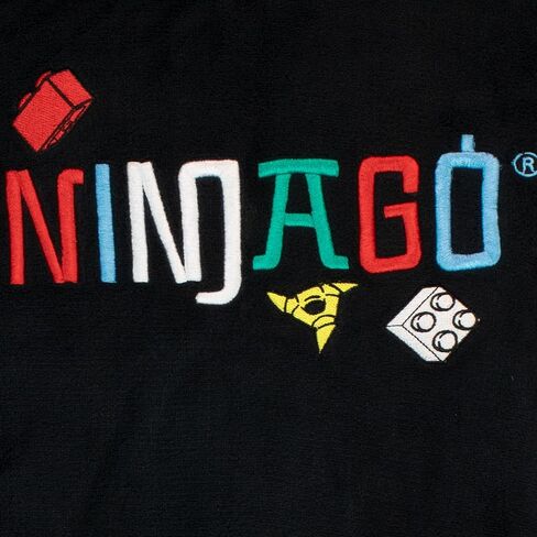 LEGO Boys' Ninjago Robe Black Size 12 in Saudi Arabia