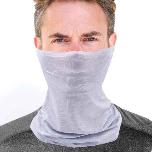 Fishing Sun Tube Face Mask UV Protection for Men Women - Cooling Neck Gaiter for Cycling in Summer - Dufont Tactel Fabric in Saudi Arabia