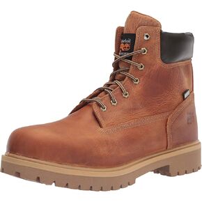 Timberland PRO Men's Direct Attach 6 Inch Soft Toe Insulated Waterproof Work Boot, Marigold