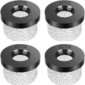 Stainless Steel Mesh Aerator Screen Strainer - Compatible with Livewell Pump, Fits ¾ Inch - 14 Female Thread - Enhancing Filtering and Aeration