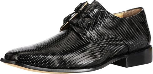 LIBERTYZENO Mens Genuine Leather Classic Tread Design Lace Up Oxford Dress Shoes in Kuwait