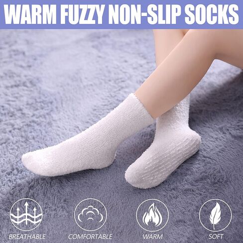 TRUEHAN Slipper Socks for Womens with Grips Hospital Socks Non Slip Socks with Grips for Women in Saudi Arabia