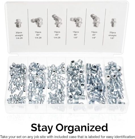 NEIKO 50456A Spring Assortment Set, 200 Piece, Extension and Compression Springs Kit, Zinc Plated Steel Mechanical Compression Springs, Assorted Size Small Springs for All Types of Home Repairs & DIY in Kuwait