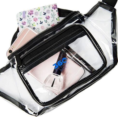 تمت الموافقة على ملعب Clear Fanny Pack للسيدات in Kuwait