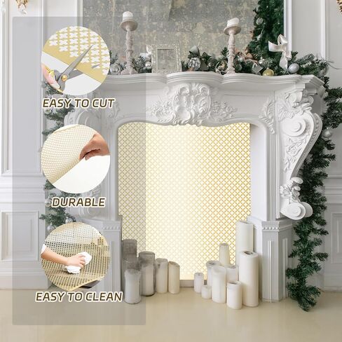 Gisafai 2 Pcs Cloverleaf Aluminum Sheet 2 Feet by 3 Feet Perforated Metal Sheets 0.02 Inch Thick Metal Mesh Sheet Decorative Sheet Metal Decorative Aluminum Sheet for Indoor Outdoor, Silver in Kuwait