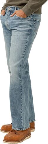 Silver Jeans Co. Men's Zac Relaxed Fit Straight Leg Jeans in Saudi Arabia