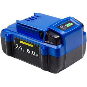 DTK 24V 6Ah Replacement for Kobalt 24V Battery Max KB624-03 KB524-03 KB424-03 KB224-03 KB124-03 Lithium Ion Cordless Tools High Capacity Battery 2 Packs