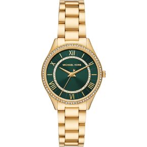 Michael Kors Women's Lauryn Rose Gold-Tone Stainless Steel Bracelet Watch (Model: MK4736) in Saudi Arabia