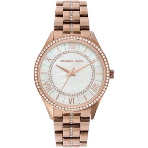 Michael Kors Women's Lauryn Rose Gold-Tone Stainless Steel Bracelet Watch (Model: MK4736)