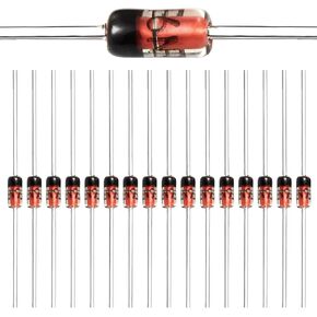 (Pack of 100 Pieces) Chanzon 1N914 Small Signal Fast Switching Diodes High-Speed Axial 200mA 100V DO-35 (DO-204AH) IN914 914 200 mA 100 Volt