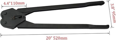 Poly Strapping Tensioner & Hot Meltting Strapping Sealer for Ploypropylene Strap 1/2 to 5/8" Buckle-Free Electrical Strapping Tools in Kuwait