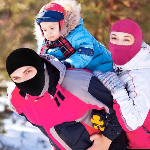 12 Pieces Sun Protection Balaclava Full Face Cover Sun UV Protection Face Protective Cover for Outdoor Sports (Black,Classic Style) in Saudi Arabia