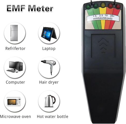 معدات صيد الأشباح المحمولة باليد EMF متر صندوق الروح معدات خوارق in Kuwait
