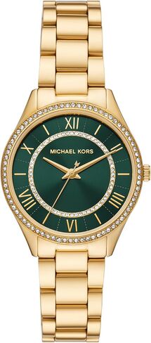 Michael Kors Women's Lauryn Rose Gold-Tone Stainless Steel Bracelet Watch (Model: MK4736) in Saudi Arabia
