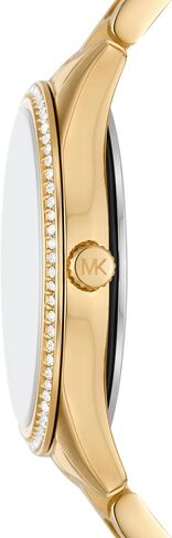 Michael Kors Women's Lauryn Rose Gold-Tone Stainless Steel Bracelet Watch (Model: MK4736) in Kuwait