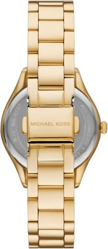 Michael Kors Women's Lauryn Rose Gold-Tone Stainless Steel Bracelet Watch (Model: MK4736) in Kuwait