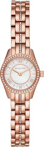 Michael Kors Women's Lauryn Rose Gold-Tone Stainless Steel Bracelet Watch (Model: MK4736) in Kuwait