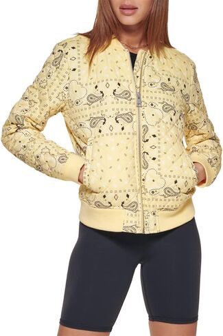 سترة نسائية من Levi's Diamond مبطنة، مبطنة بالصوف الشيربا، أسود، مقاس XX-Large in Kuwait