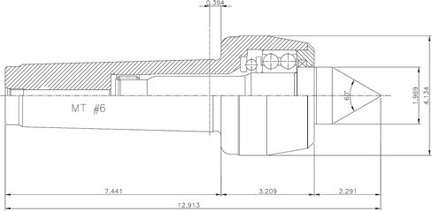 [GG] مركز MT4 CNC عالي السرعة المباشر؛ النوع القياسي 60 درجة (4BN:011004) in Kuwait