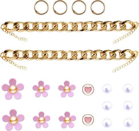 CTLUUT Bling Shoe Charms for Women Cute Black Girl Shoe Decoration Accessories for Clog Cool Gold Shoe Stickers for Bubble Slides for Teens Adults in Saudi Arabia