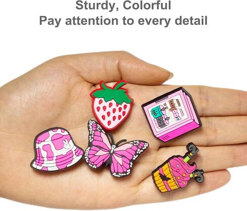CTLUUT Bling Shoe Charms for Women Cute Black Girl Shoe Decoration Accessories for Clog Cool Gold Shoe Stickers for Bubble Slides for Teens Adults in Saudi Arabia