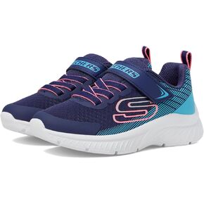 Skechers Kids Girls Microspec Plus Sneaker, Navy Blue, 2.5 Little Kid