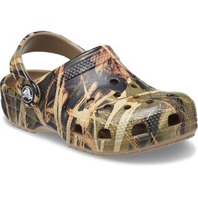 Crocs Classic Realtree Clog (Little Kid/Big Kid) Khaki 4 Big Kid M
