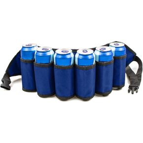 Adhafera Beer Belt, Adjustable 6 Pack Beer Belt Holder, Oxford Beer Waist Holder for Man, Women, White Elephant Game Ideas (Camo) in Saudi Arabia