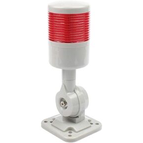LUBAN Led Signal Tower Stack Lights, Industrial Signal Warning Lights, Column Tower Lamp Andon Lights with Rotatable Base, Steady/Flashing Light Switchable, 110V 220V AC(2-Layer, no Buzzer) in Saudi Arabia