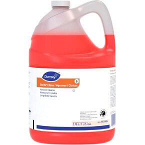Diversey 903904 Stride Citrus Neutral Cleaner, Commercial Floor Cleaner, Citrus Scent, Concentrate, 1-Gallon Packaging May Vary, 128 Fl Oz (Pack of 1)