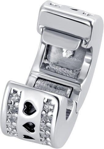 QeenseKc Reflexions Family Tree Clip Charm CZ Lock Stopper Bead for Pandroa Reflexions Bracelet in Kuwait