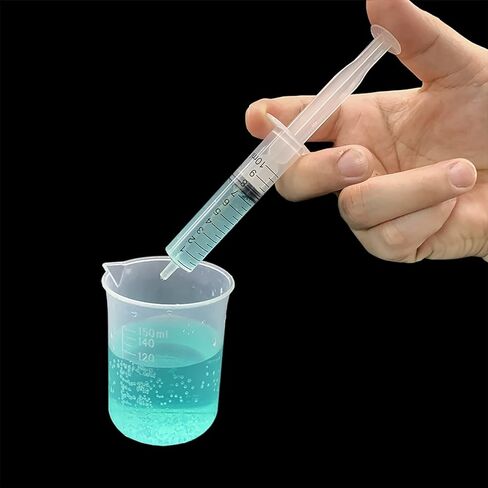 3ml Syringe for Liquid, Oral, Scientific Labs, Measurement, Dispensing, with Cap- 3 Pack 3ml Syringes in Kuwait