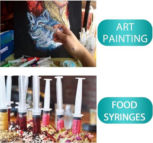 3ml Syringe for Liquid, Oral, Scientific Labs, Measurement, Dispensing, with Cap- 3 Pack 3ml Syringes in Kuwait