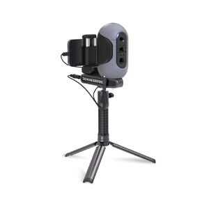 3DMakerpro Mole 3D Scanner, 0.1mm Resolution, 0.05mm High Accuracy with 10fps Scan Speed, Supporting Handheld Turntable Dual Modes Black Object Scanning,Compatible with Win10/MasOS (Premium Version)