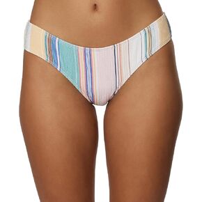 O'NEILL Womens Swim Saltwater Solids Matira Cheeky Bikini Bottom, Slate, S