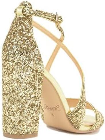 Jewel Badgley Mischka Cook Metallic Glitter Evening Shoe in Kuwait