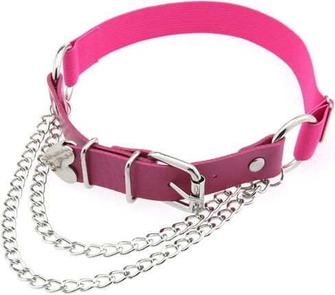 alisikee Adjustable Leg Garter with Chains, Elastic Punk Thigh Garters for Women, 1 Pair in Saudi Arabia