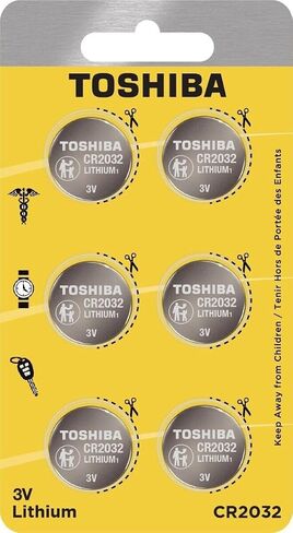 Toshiba CR2032 3 Volt Lithium Coin Battery (20 Batteries) in Saudi Arabia