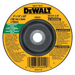 عجلة جلخ من الإسمنت/البناء DW4429 من شركة ديوال × 1.4 سم × 1.5 سم in Kuwait