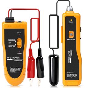 KOLSOL Underground Wire Locator, Cable Tester F02 Pro with Rechargeable 1100mAh Battery for Locate Wires and Control Wires Cables Pet Fence Wires