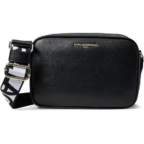 Karl Lagerfeld Paris Maybelle Crossbody, BLK/Gold