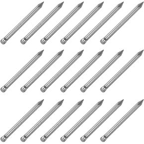 METALLIXITY Finishing Nails (2x35mm) 200pcs, Carbon Steel Hardware Nails - for Woodworking Baseboard