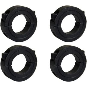 Jeremywell 3/4" Bore Double Split Set Screw Shaft Collar OD 1-1/2" Width 1/2" (4 PCS)