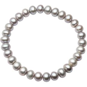8-9mm Cultured Freshwater Pearl Bracelet for Women Gift Wife Girls Mother