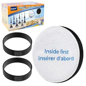 KEEPOW Replacement Kit Compatible with Eureka Powerspeed NEU182B, NEU181, NEU180 NEU180B NEU180C NEU182A NEU12CT NEU186 NEU188 NEU188A NEU190 NEU192A NEU202, Part # E0202 & E0205, 9 Pack