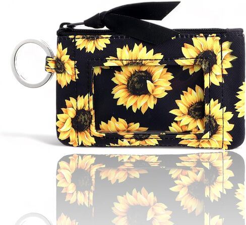 DONGGANGAJI Women's Zip ID Case Wallet Cotton colorful patterns Suitable for ladies Wallet Clutch Coin Purse (Butterfly) in Kuwait