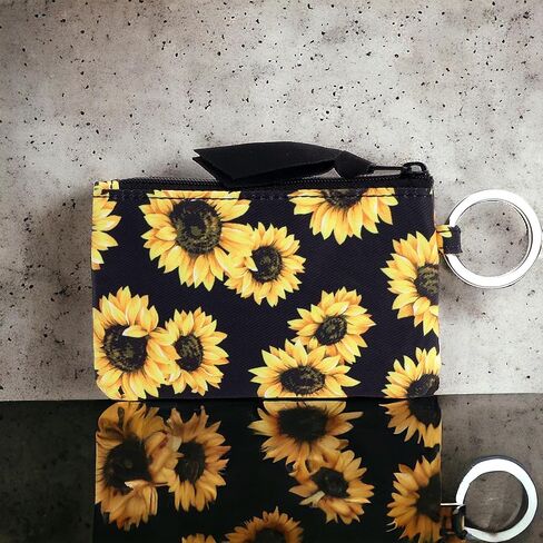 DONGGANGAJI Women's Zip ID Case Wallet Cotton colorful patterns Suitable for ladies Wallet Clutch Coin Purse (Butterfly) in Kuwait